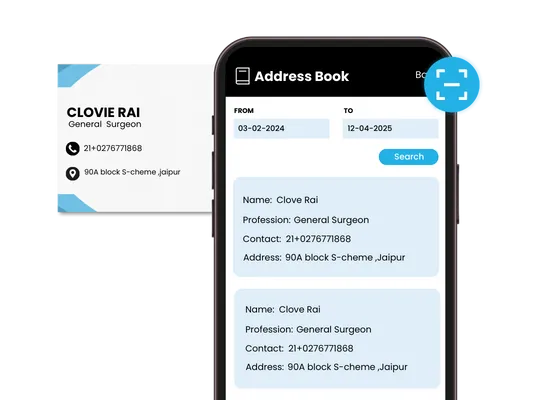 AI Digital Card Scanner