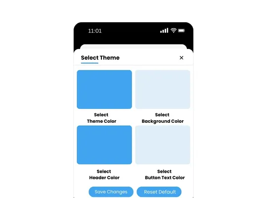 Custom Theme Color Picker
