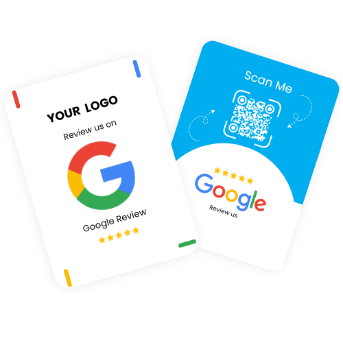 google review card