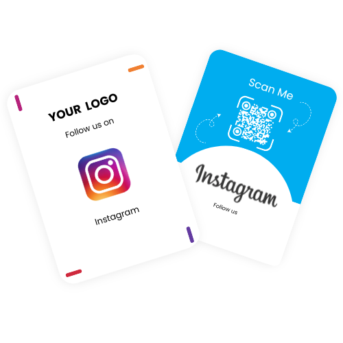 insta review card